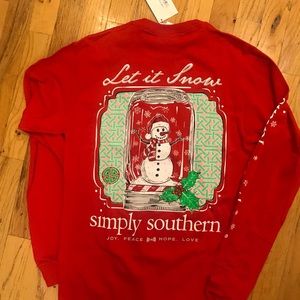 Small BNWT Simply Southern T $14